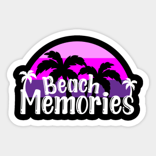 Beach Memories Sticker